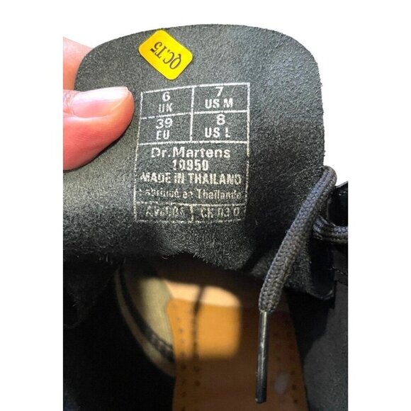 Dr. Martens Union Jack British Flag Black Leather Boots UK 6 US 7.0M 8.0 W EU39 - Picture 7 of 9